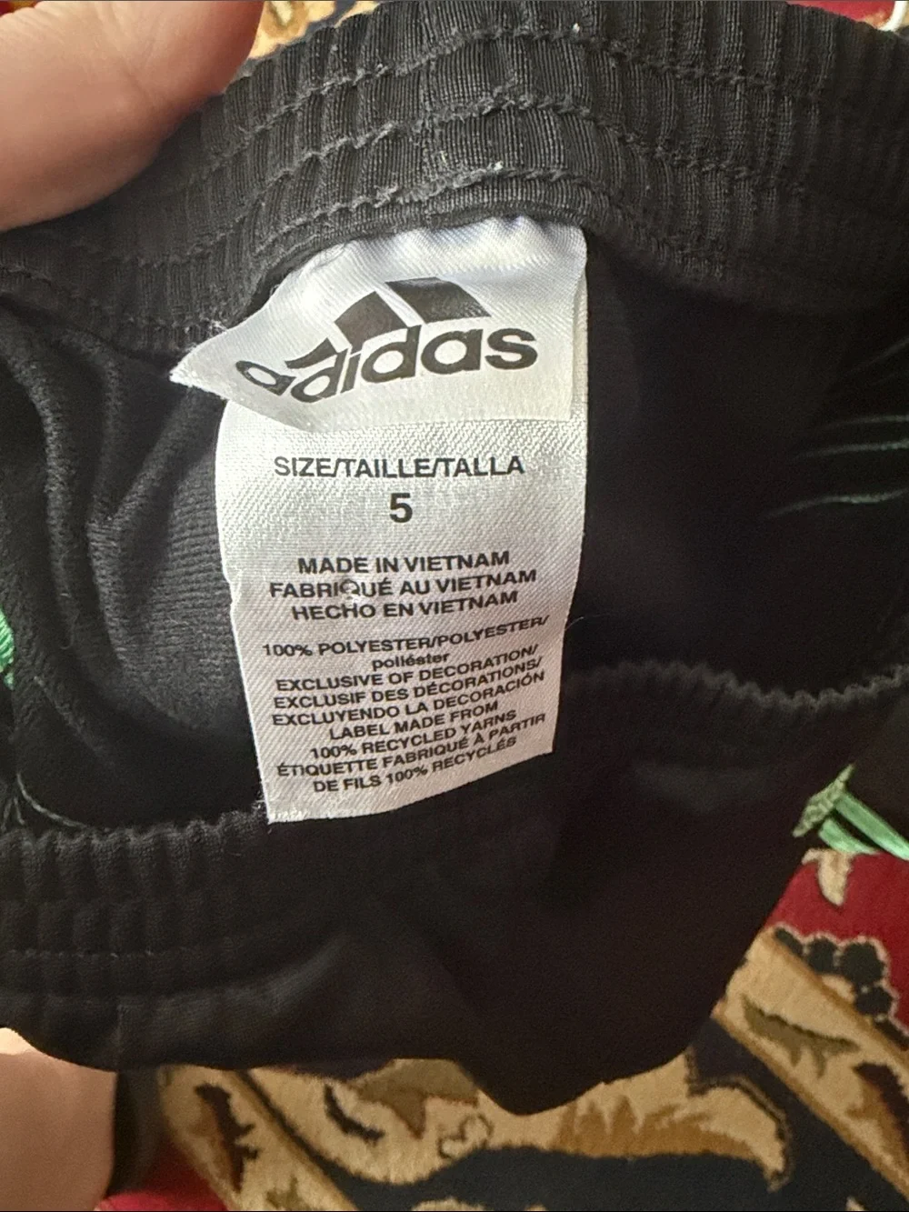 adidas Black Kids Track Jacket and Pants with Mint Green Stripes